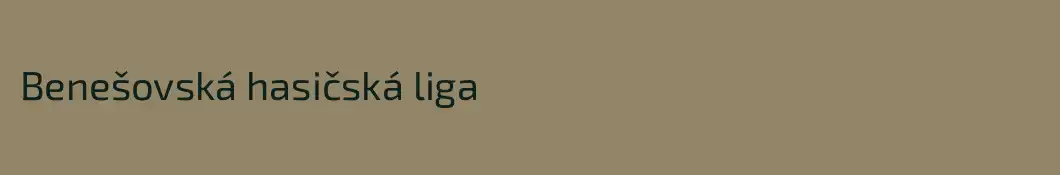 Benešovská hasičská liga